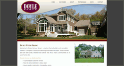Desktop Screenshot of doyle-homes.com